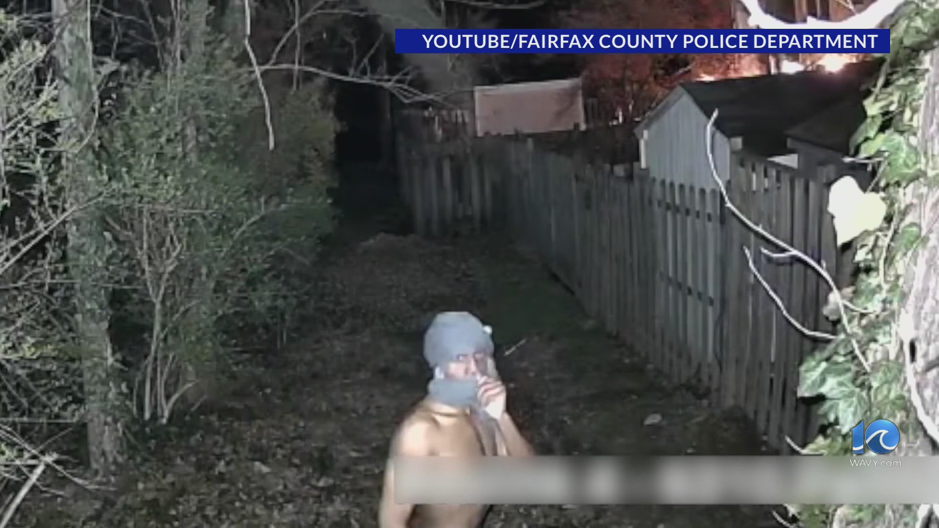 Fairfax County police release surveillance video of wanted naked ...