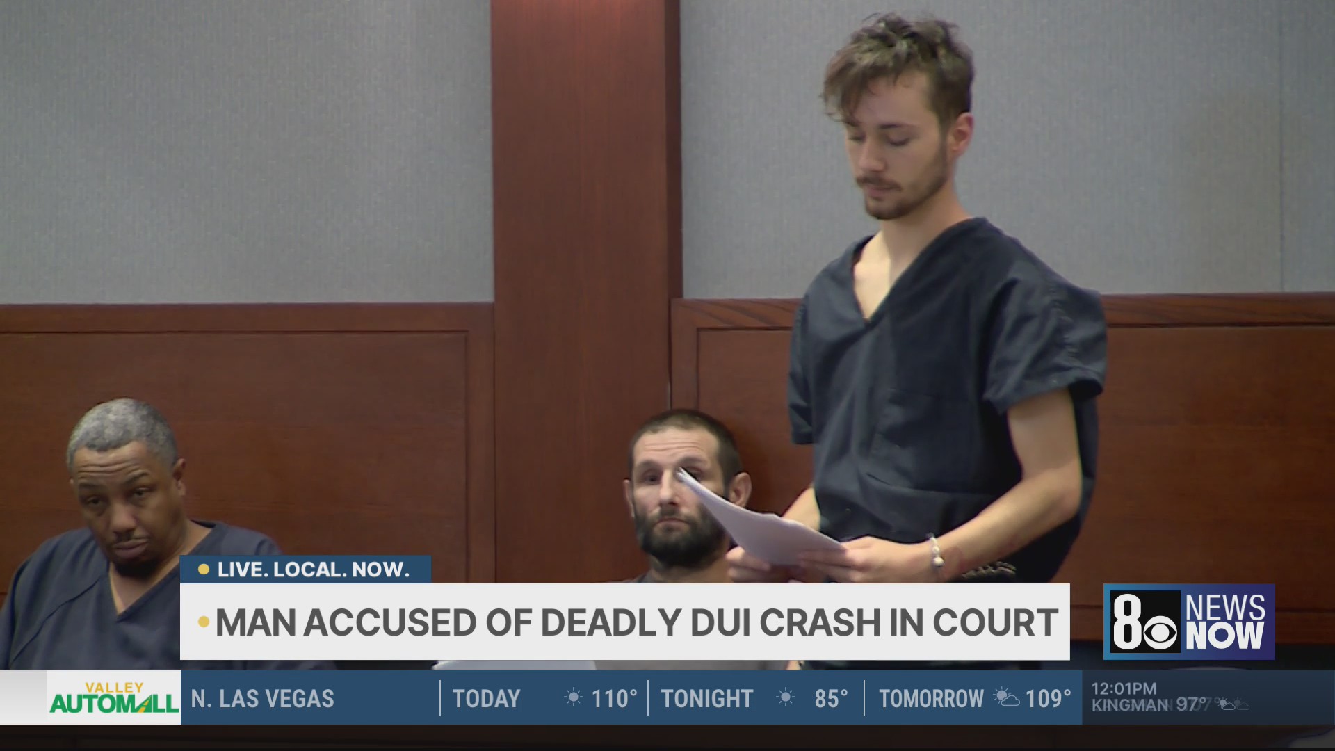 Man accused in deadly DUI crash appears in court – KLAS
