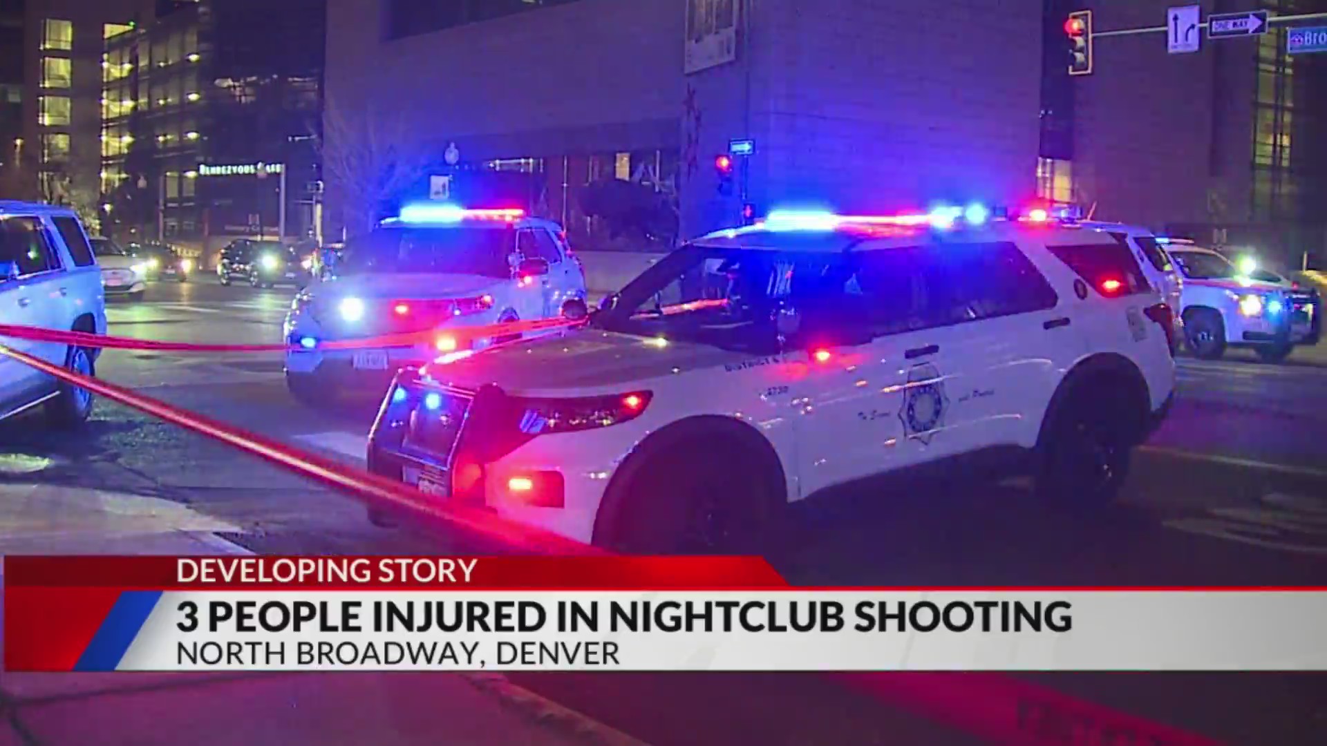 3 injured in shooting near Denver nightclubs on Broadway: police ...