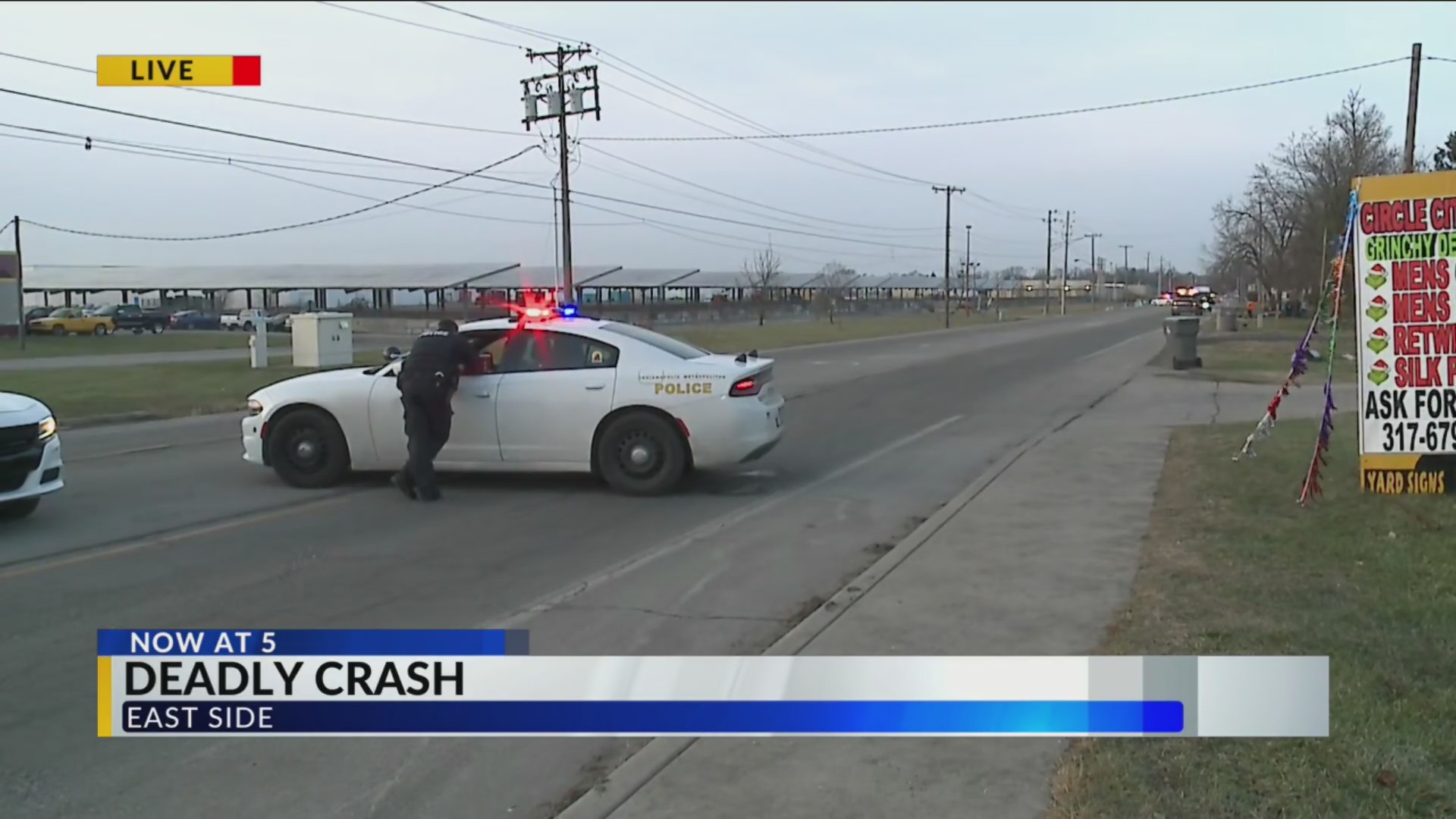 Man killed in crash on Indy’s east side – Fox 59