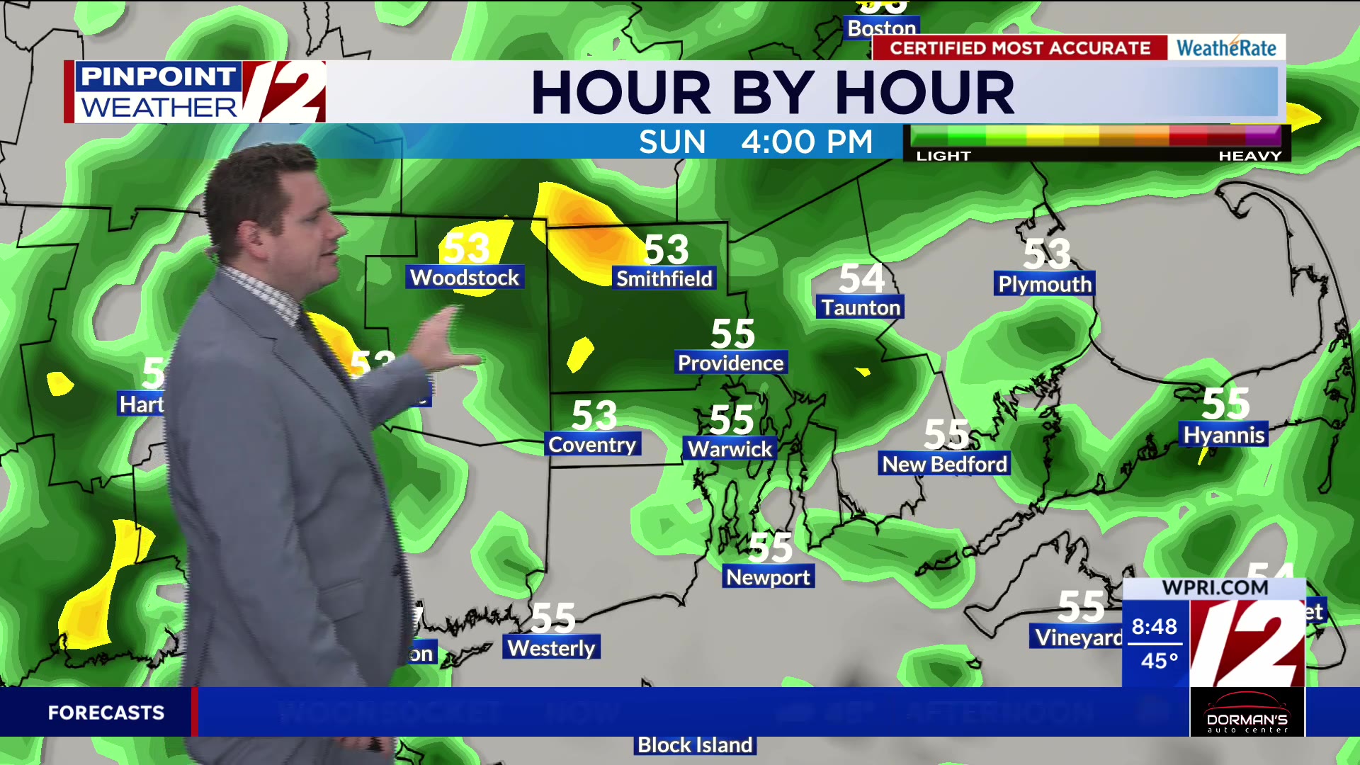 WPRI 12 Weather Forecast 11/9/25: Showers Arrive This Afternoon – WPRI.com