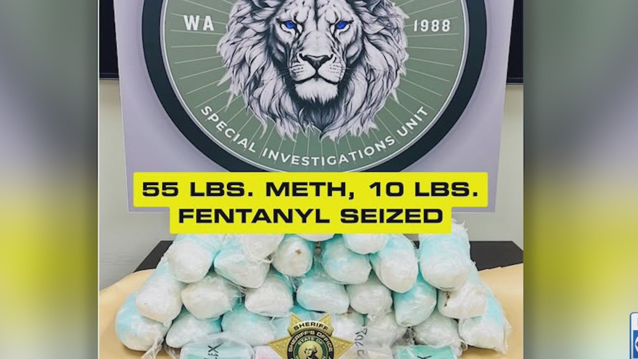 55 lbs of meth, 10 lbs of fentanyl seized in Oregon traffic bust – KOIN.com