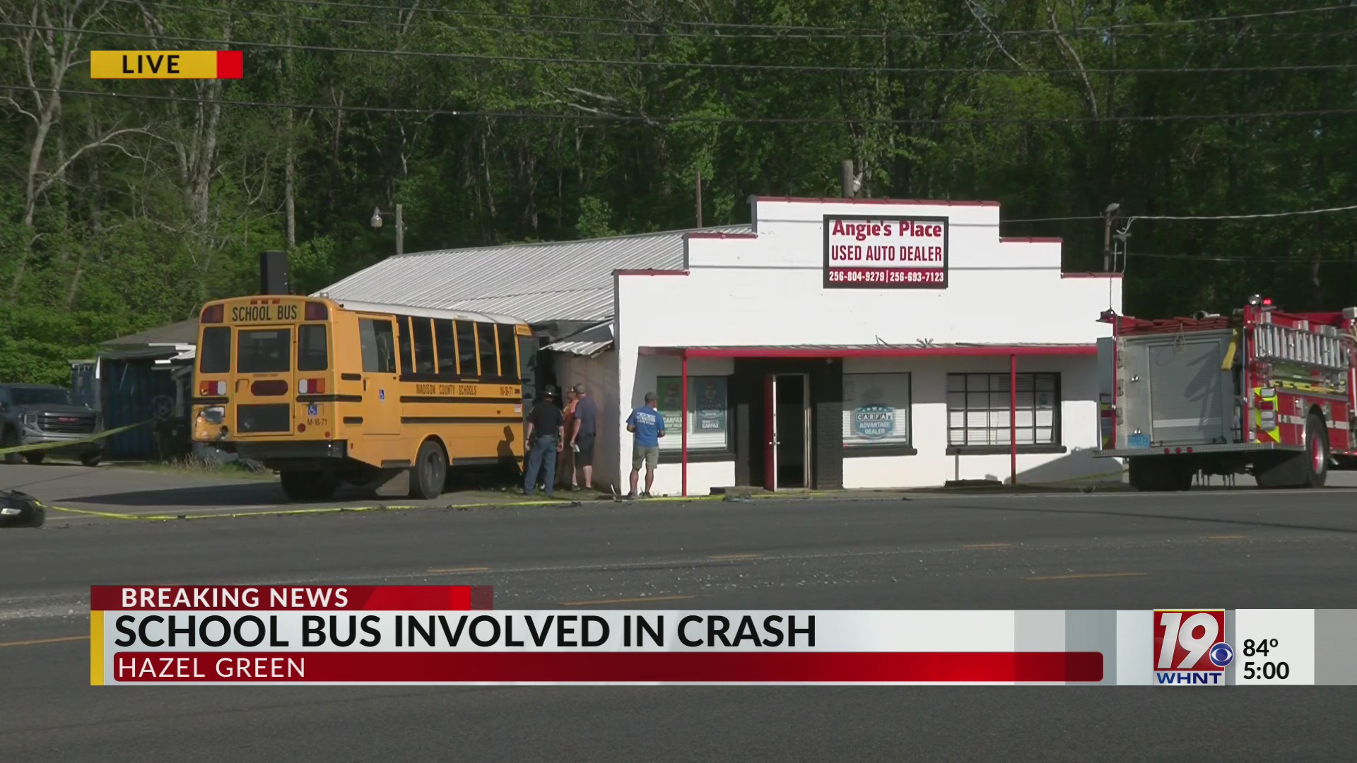 School Bus Involved in Crash | April 14, 2026 | News 19 at 5:00 – WHNT.com