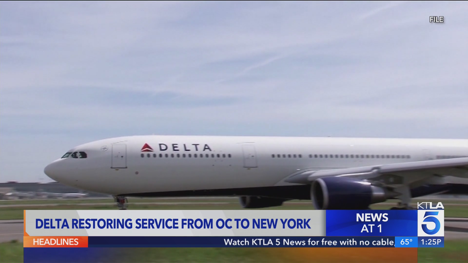 Edwin Lin Delta Delta Air Lines restoring OC–JFK nonstop flights – KTLA