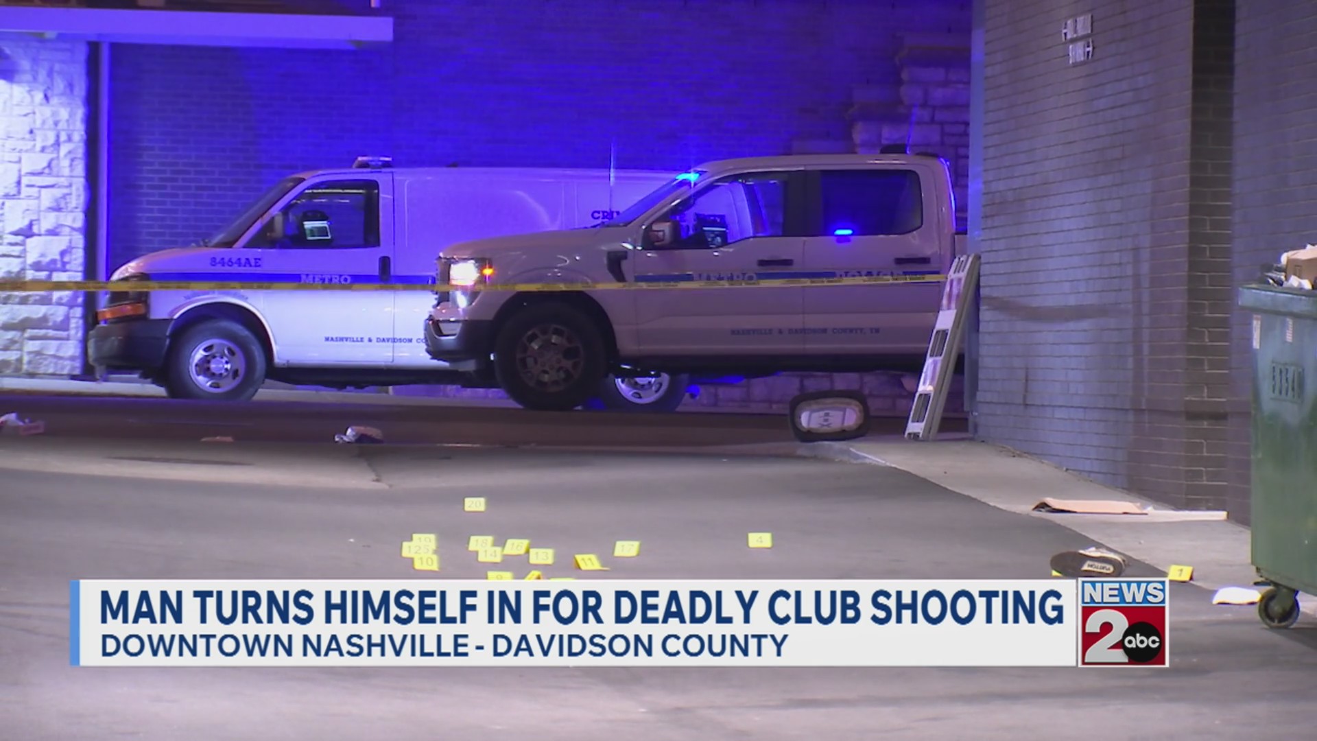 Man turns himself in for deadly La Danse club shooting – WKRN News 2