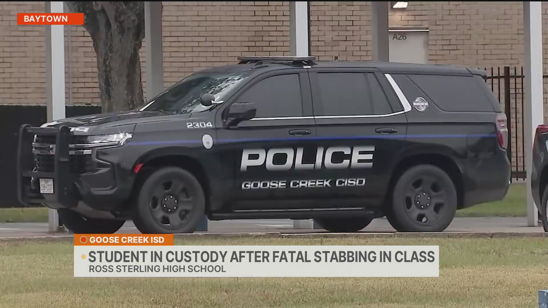 Student in custody after fatal stabbing in Baytown classroom – CW39 Houston