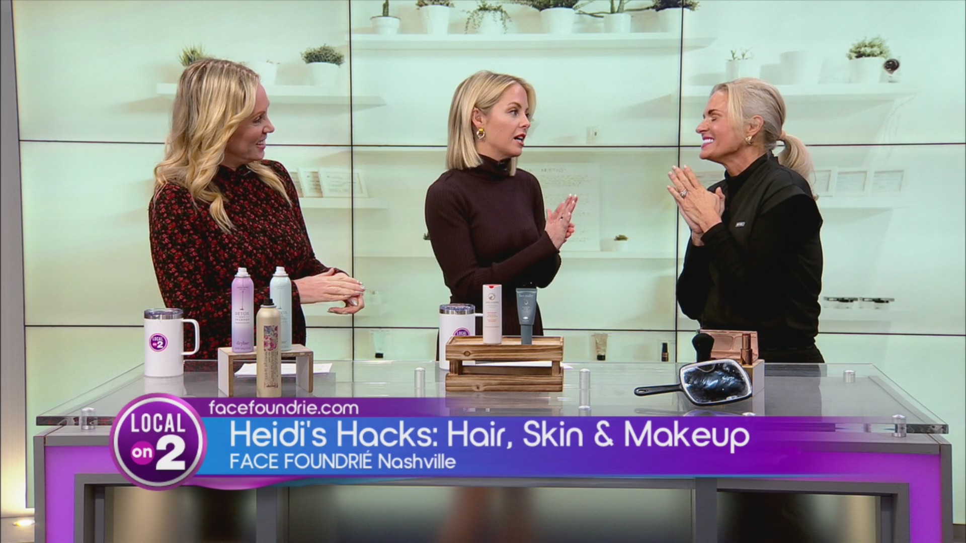 FACE FOUNDRIÉ: Heidis Hacks – WKRN News 2