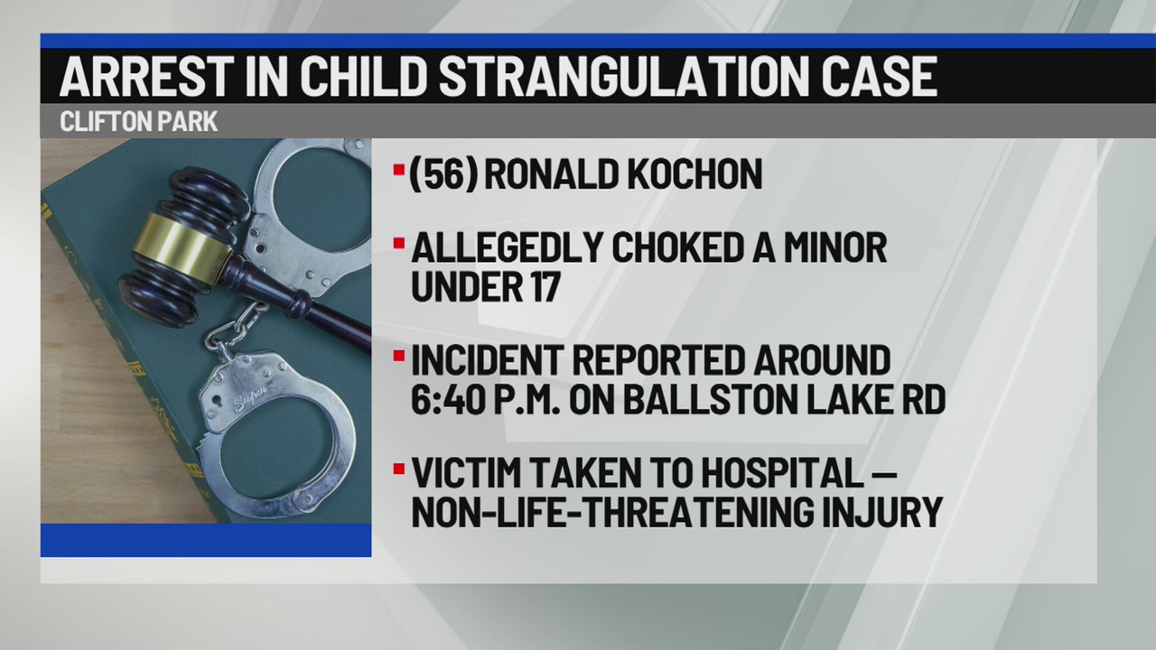 Man accused of choking a child – NEWS10 ABC