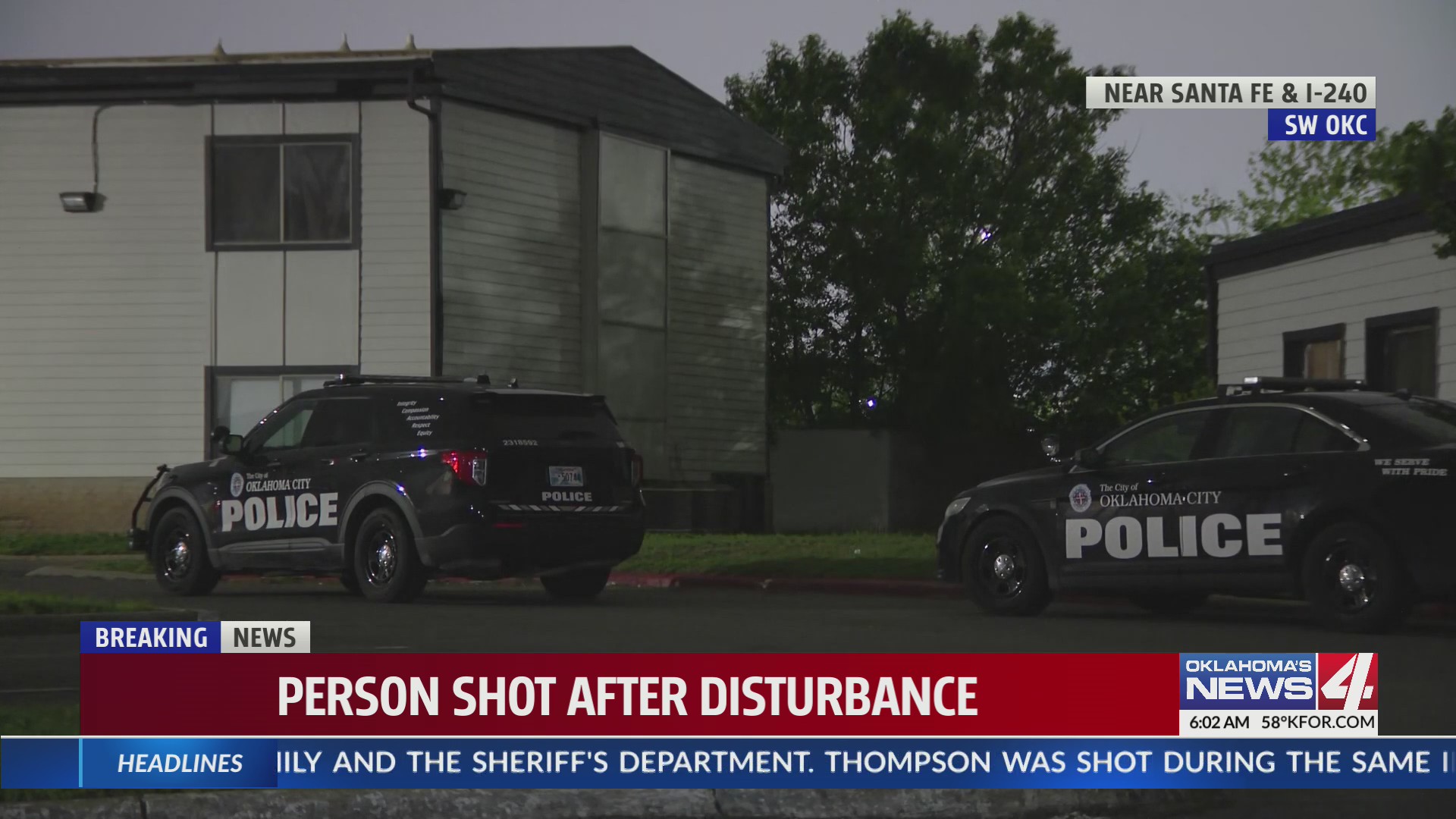 One injured in SW Oklahoma City shooting – KFOR.com Oklahoma City