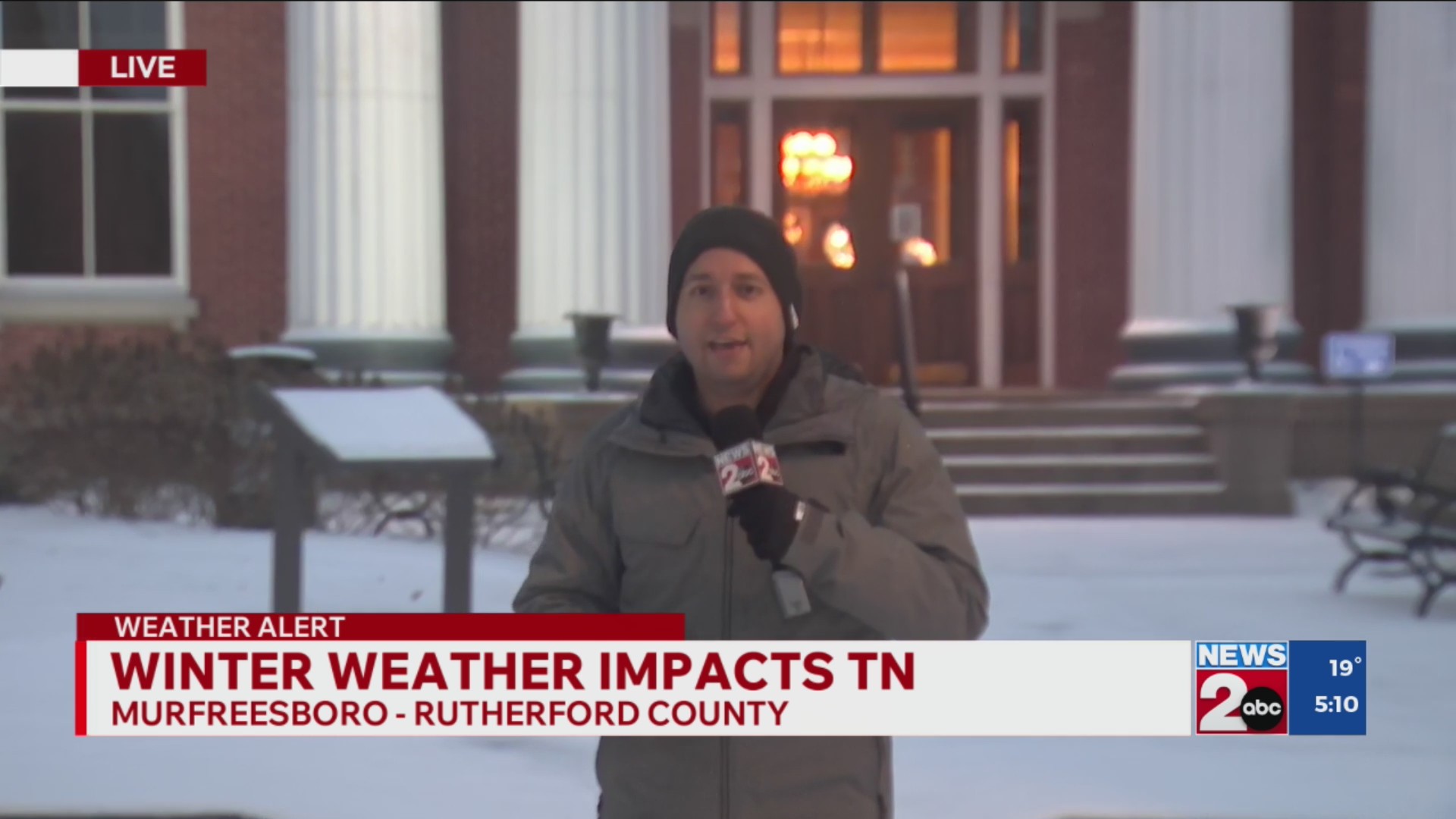 Winter weather impacts Murfreesboro – WKRN News 2