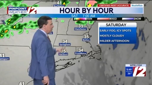 WPRI 12 Weather Forecast 3/6/26 Drizzle, Icy Spots Tonight – WPRI.com
