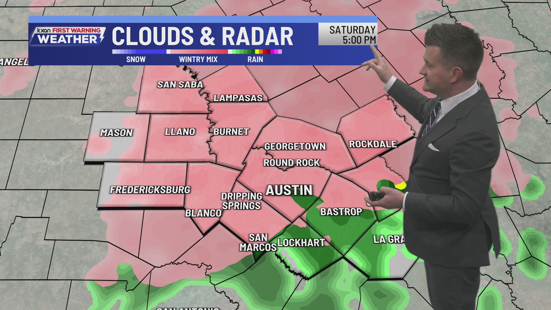 Arctic cold front drops temperatures tonight as ice threat grows for ...