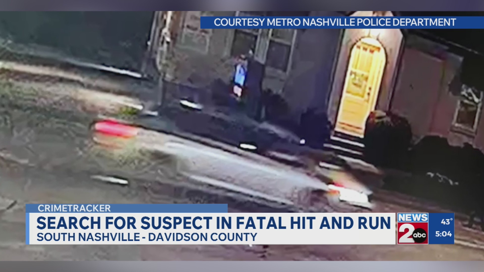 Pedestrian dead after hit-and-run crash in South Nashville – WKRN News 2