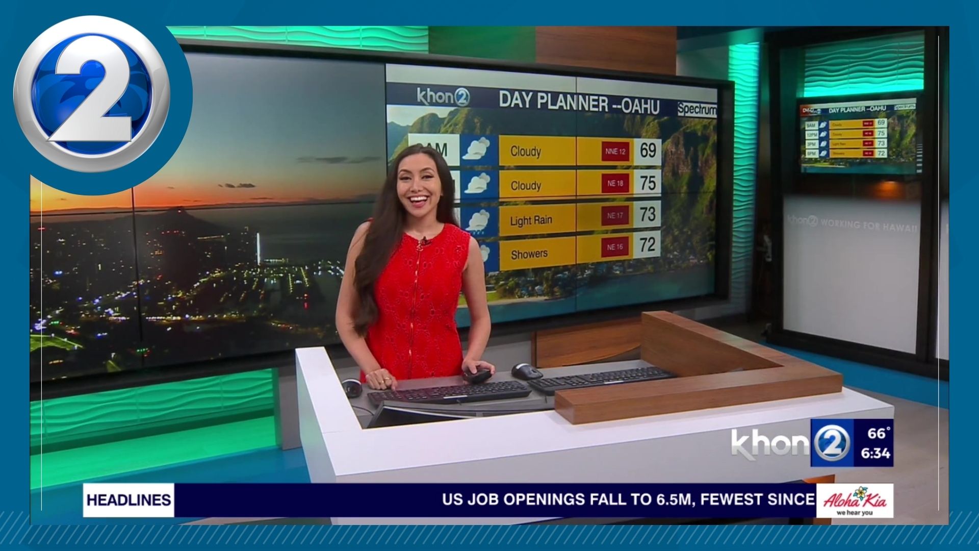 Approaching Cold Front About 85 Miles Northwest of Kauai – KHON2