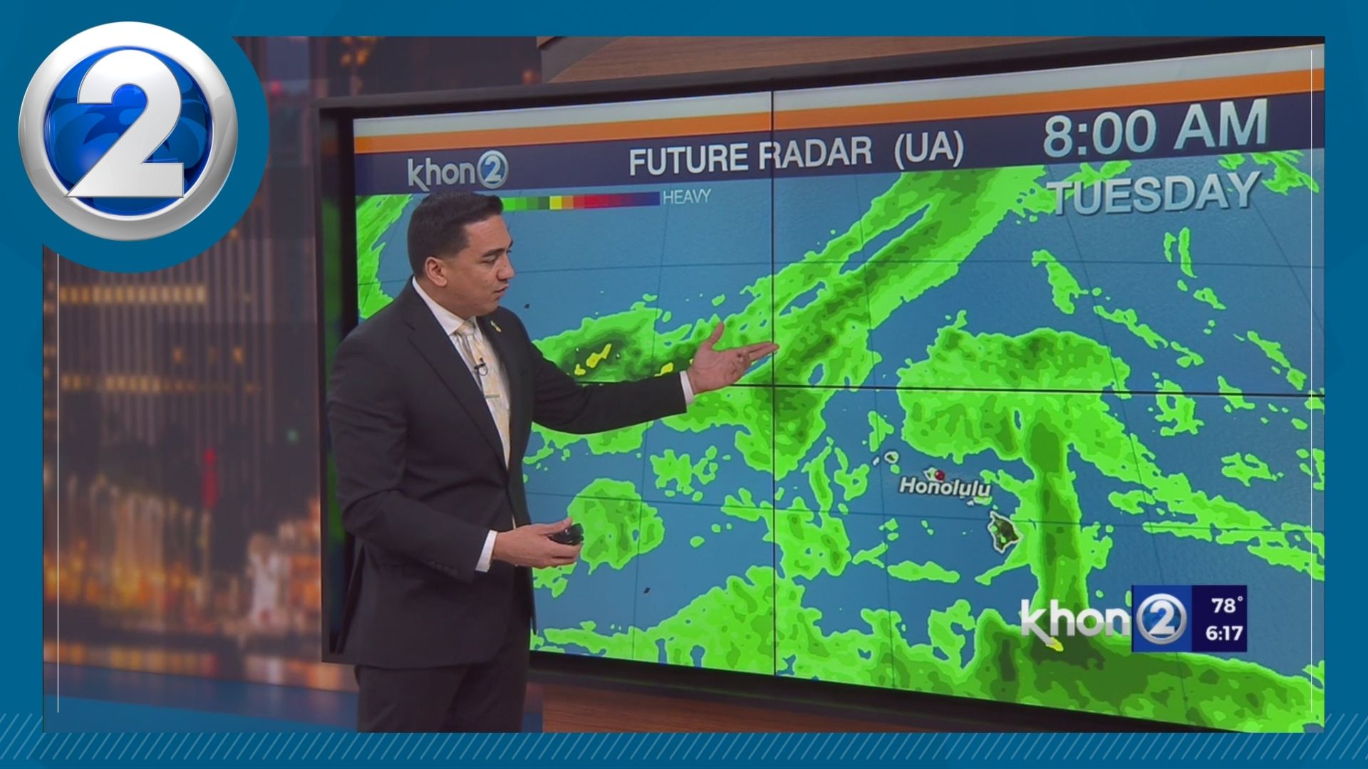Stormy weather possible as multiple disturbances move in – KHON2