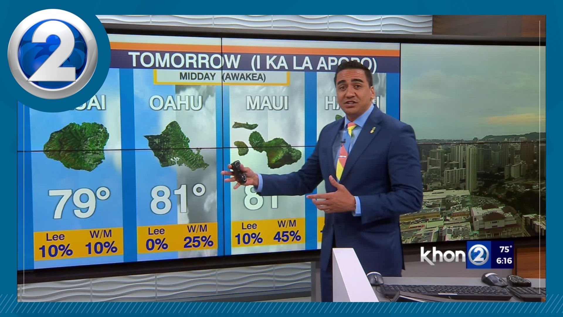 Trade winds to return and prevail this week – KHON2