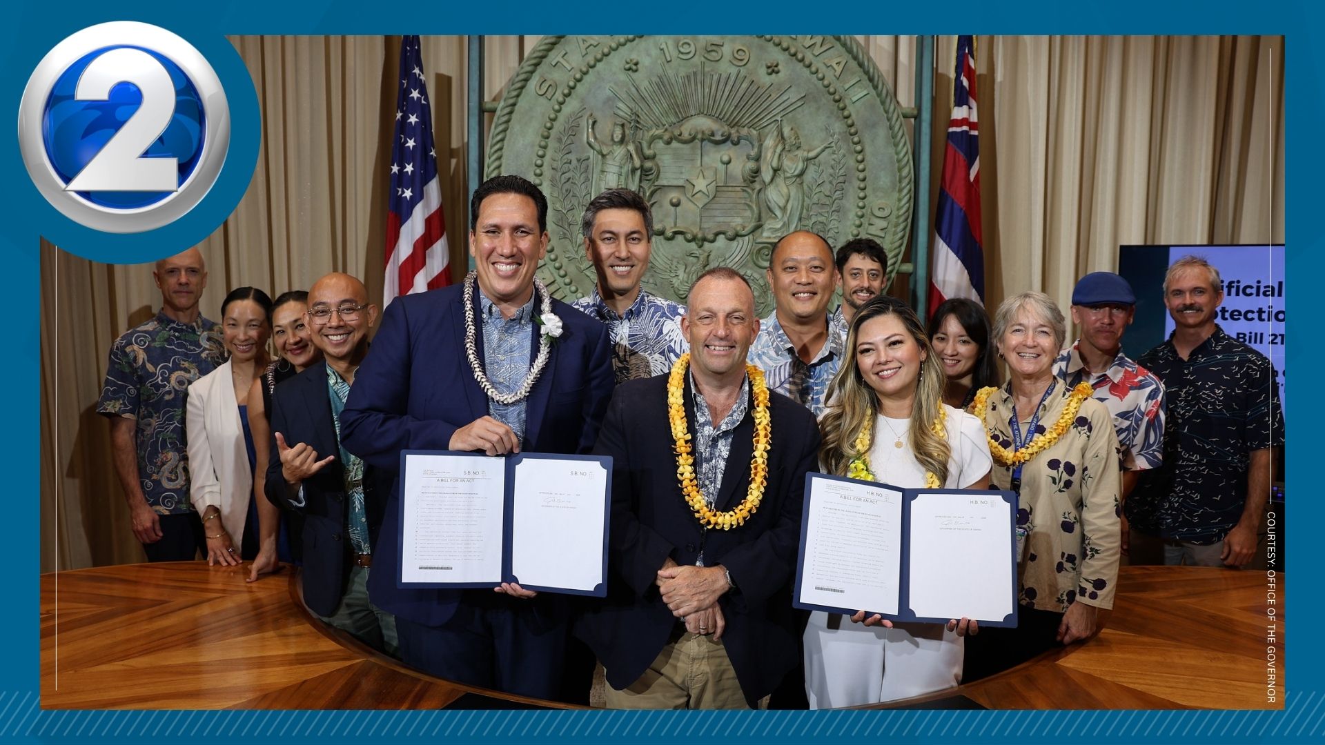 Gov. Green signs laws to boost AI protections in Hawaii