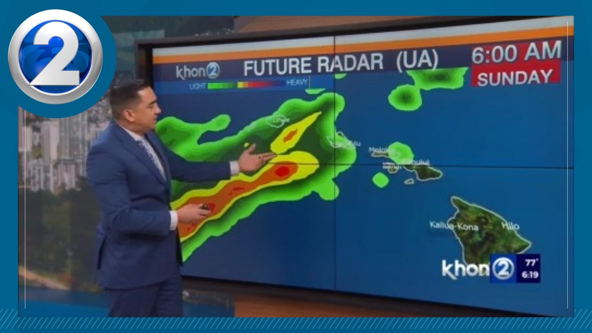 Another round of heavy showers in store for portions of state – KHON2