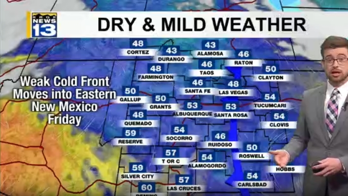 Gradual warm up with mild weather early next week – KRQE NEWS 13 ...