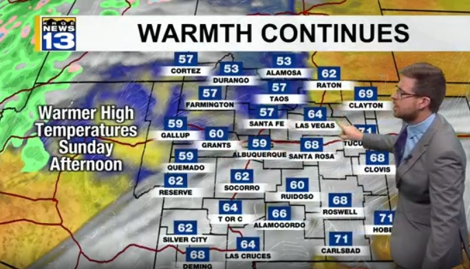 Warmer weather continues across New Mexico – KRQE NEWS 13 – Breaking ...