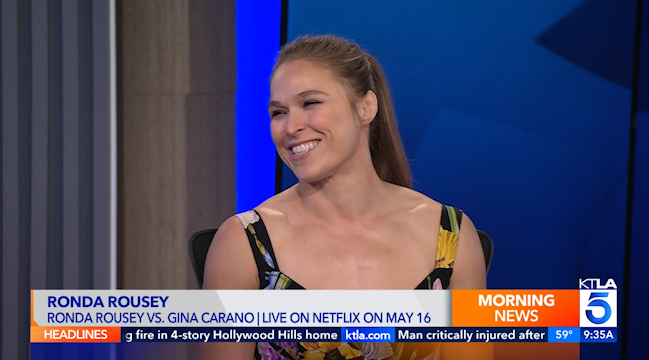 Kara Ronda Rousey Ronda Rousey talks about making history in her upcoming fight against ...