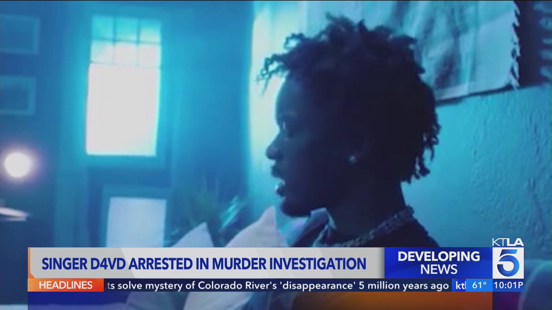 Singer D4vd arrested in murder investigation of 14-year-old girl – KTLA
