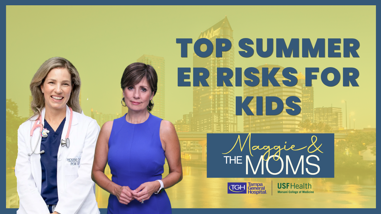 Summer Safety Tips from a Pediatrician | Maggie and the Moms episode artwork