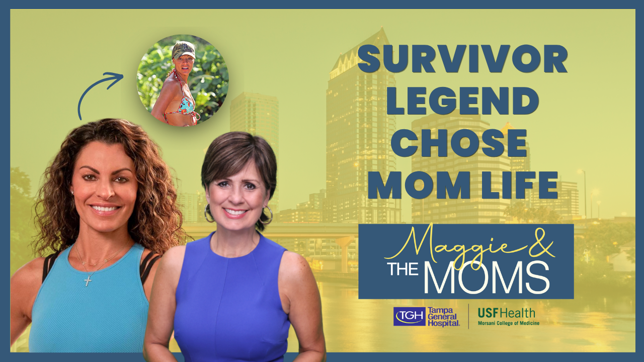 Talking 'Survivor' and "mom life" with Stephenie LaGrossa Kendrick | Maggie and the Moms episode artwork