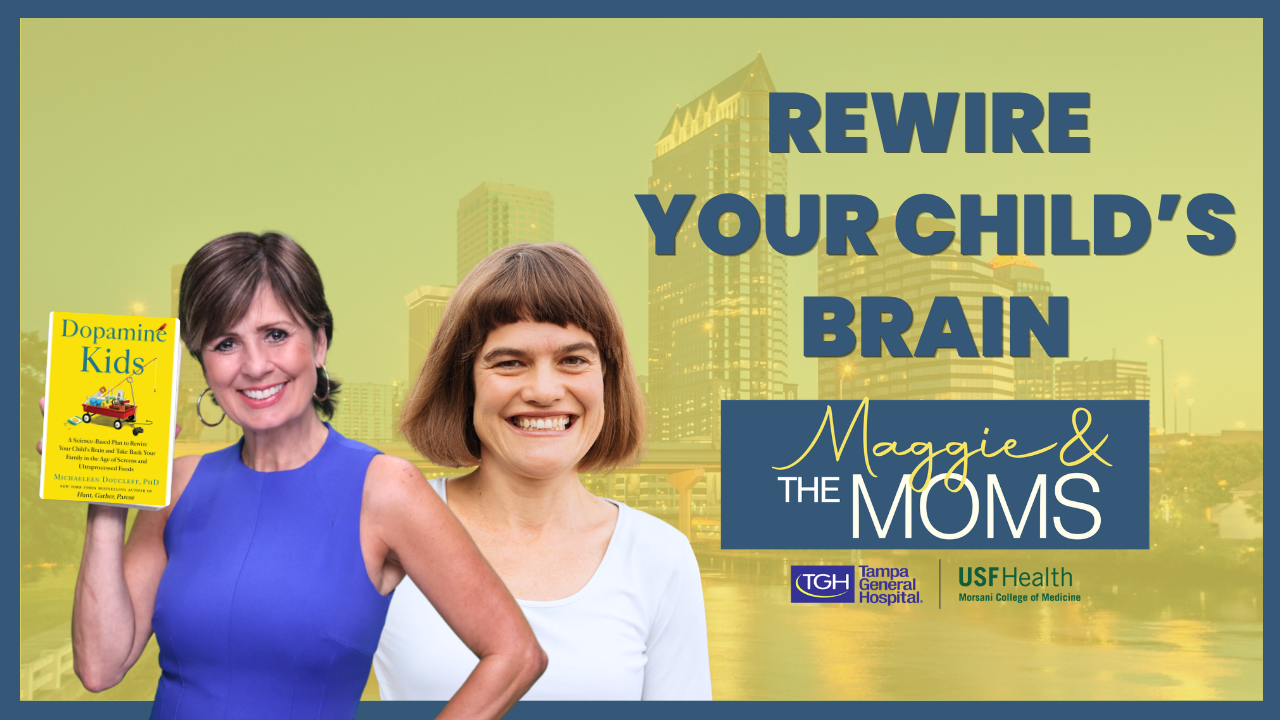 Rewiring brains of 'Dopamine Kids' | Maggie and the Moms episode artwork
