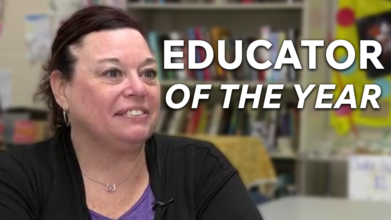 Teacher reflects on being awarded Educator of the Year – WKBN.com