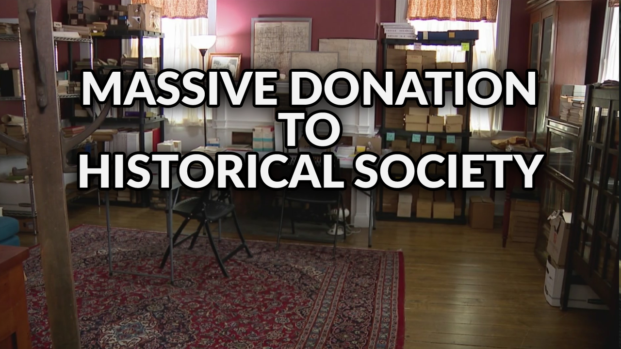 Historical Collections Rsc Historical society cataloging extensive archaeological collection ...